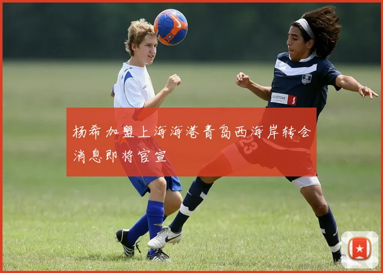 杨希加盟上海海港青岛西海岸转会消息即将官宣
